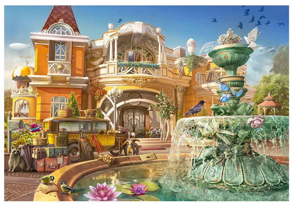 Schmidt Spiele Secret Puzzle - June's Journey - Orchideenanwesen 1000 Teile Puzzle Schmidt-Spiele-59973 von Schmidt Spiele