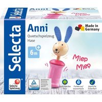 Schmidt Spiele - Selecta - Anni Hase, Greifling mit Quietsche, 17 cm von Schmidt Spiele