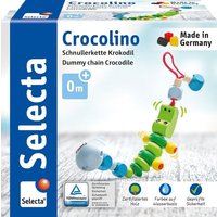 Schmidt Spiele - Selecta - Crocolini, Schnullerkette, 21 cm von Schmidt Spiele