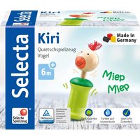 Schmidt Spiele - Selecta - Kiri Vogel, Greifling mit Quietsche, 13 cm von Schmidt Spiele