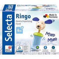 Schmidt Spiele - Selecta - Ringo Hund, Greifling mit Quietsche, 12 cm von Schmidt Spiele