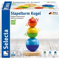 Schmidt Spiele - Selecta - Stapelturm, Kugel, 16 cm von Schmidt Spiele