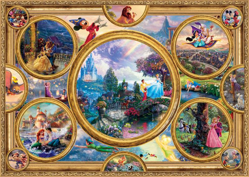 Schmidt Spiele Thomas Kinkade - Disney Dreams Collection 2000 Teile Puzzle Schmidt-Spiele-59607 von Schmidt Spiele