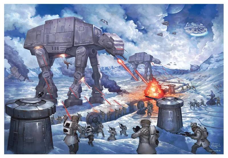 Schmidt Spiele Thomas Kinkade - Star Wars 1000 Teile Puzzle Schmidt-Spiele-59952 von Schmidt Spiele