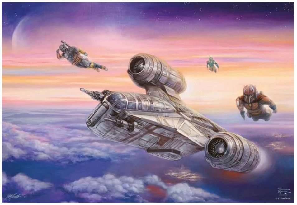 Schmidt Spiele Thomas Kinkade - Star Wars 1000 Teile Puzzle Schmidt-Spiele-59954 von Schmidt Spiele