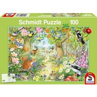 Puzzle Schmidt Spiele Tiere im Wald 100 Teile von Schmidt Spiele