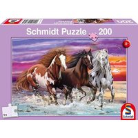 Schmidt Spiele - Wildes Pferde-Trio, 200 Teile von Schmidt Spiele