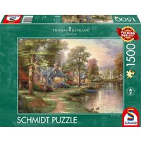 Puzzle Schmidt Spiele Thomas Kinkade: Am See 1500 Teile von Schmidt Spiele