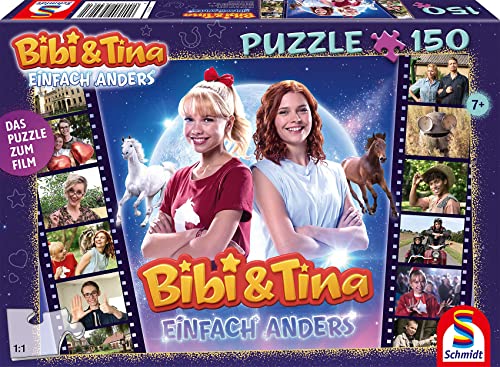 Film 5, Einfach Anders, 150 Teile (Puzzle): Kinderpuzzle Bibi & Tina 150 Teile von Schmidt