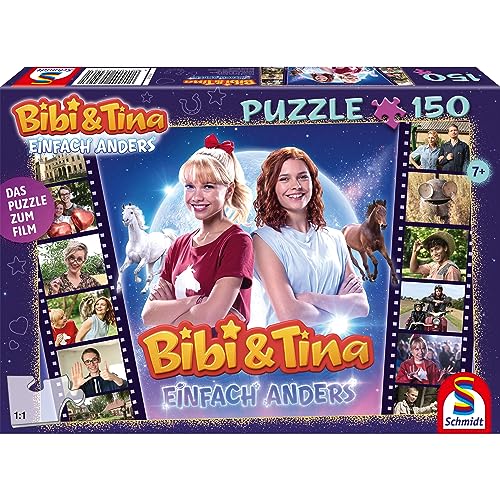 Film 5, Einfach Anders, 150 Teile (Puzzle): Kinderpuzzle Bibi & Tina 150 Teile von Schmidt