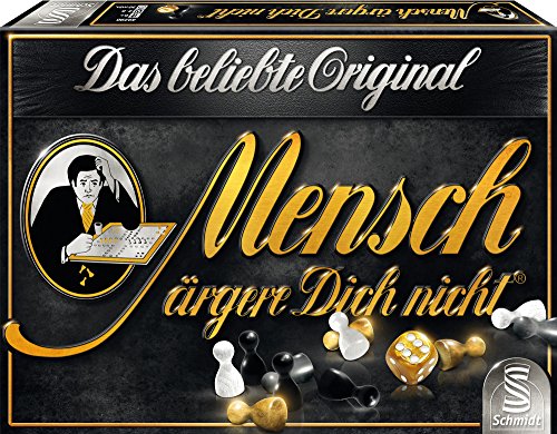 Mensch ärgere Dich Nicht, Edition Schwarz, Familienspiel von Schmidt