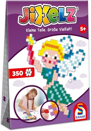 Schmidt 46134 Meerjungfrau Jixelz Fee 350 Teile Kinder Bastelsets Kinderpuzzle, Mehrfarbig, Small von Schmidt