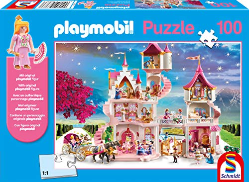 Schmidt Playmobil Princess Castle 100pc inc. Figure von Schmidt