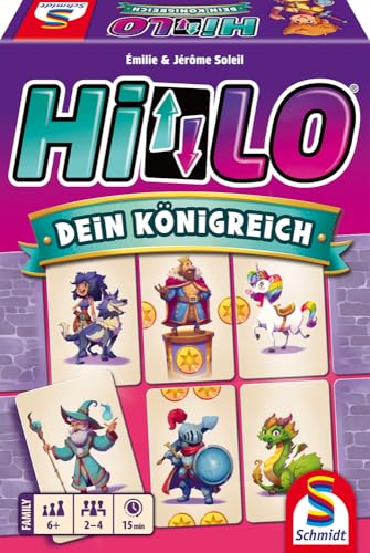 Schmidt Spiele 40680 Hilo, Dein Königreich, Kinderkartenspiel von Schmidt