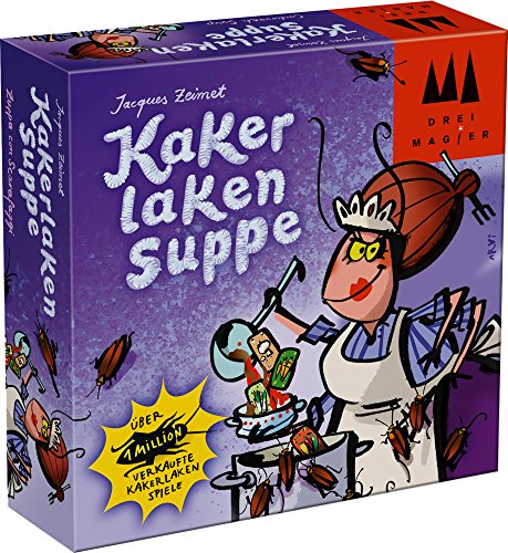 Schmidt Spiele 40843 Kakerlakensuppe, Drei Magier Kartenspiel von Schmidt