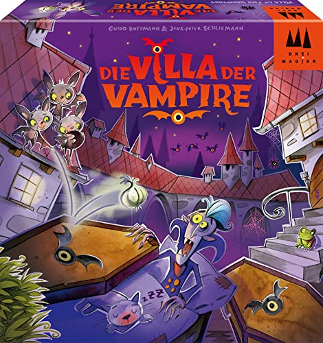 Schmidt Spiele 40891 Villa der Vampire, Drei Magier Kinderspiel von Schmidt