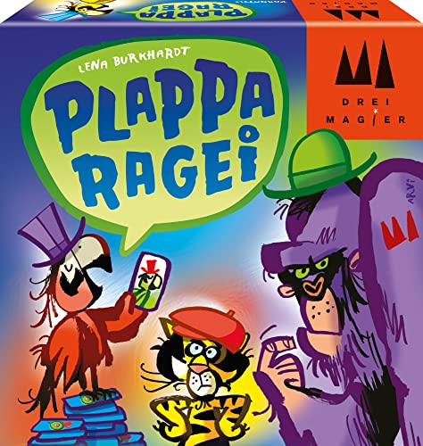 Schmidt Spiele 40892 Plapparagei, DREI Magier Kartenspiel, Mehrfarbig von Schmidt