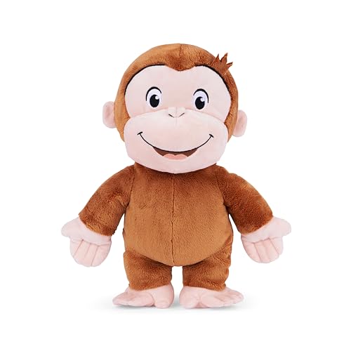 Schmidt Spiele 42814 Curious Georg, Coco der neugierige AFFE, 37 cm, XL Plüschfigur - Amazon Exklusive von Schmidt