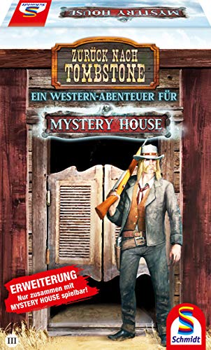 Schmidt Spiele 49385 Mystery House, Zurück nach Tombstone, Erweiterung, Escape Spiel von Schmidt