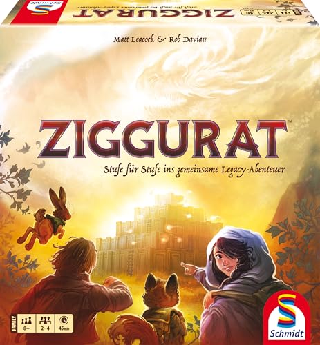 Schmidt Spiele 49457 Ziggurat, Strategiespiel, Legacy Spiel von Schmidt