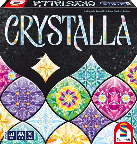 Schmidt Spiele 49471 Crystalla, Familienspiel, Legespiel von Schmidt