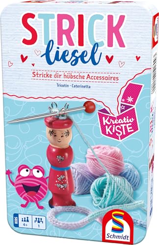 Strickliesel NEU 2025: Bring-Mich-Mit Spiel in Metalldose Strickliesel NEU 2025: Bring-Mich-Mit Spiel in Metalldose von Schmidt