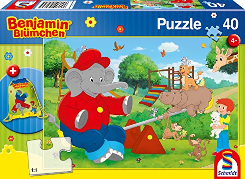 Schmidt Spiele 56262 Puzzle Benjamin Blümchen 40 Teile von Schmidt