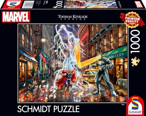 Schmidt Spiele 58433 Thomas Kinkade, Thor, 1000 Teile Puzzle von Schmidt