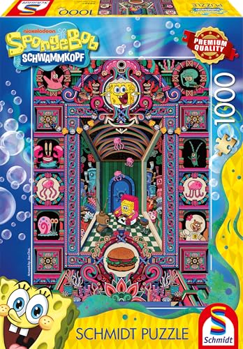 Schmidt Spiele 58587 SpongeBobs verrückte Welt, 1000 Teile Puzzle Schmidt Spiele 58587 SpongeBobs verrückte Welt, 1000 Teile Puzzle von Schmidt