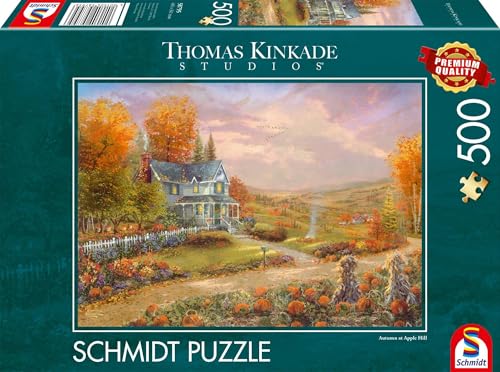 Schmidt Spiele 58795 Herbst in Apple Hill, Thomas Kinkade, 500 Teile Puzzle Schmidt Spiele 58795 Herbst in Apple Hill, Thomas Kinkade, 500 Teile Puzzle von Schmidt