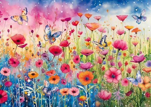 Schmidt Spiele 58873 Mohnblumenwiese, 1000 Teile Puzzle Schmidt Spiele 58873 Mohnblumenwiese, 1000 Teile Puzzle von Schmidt