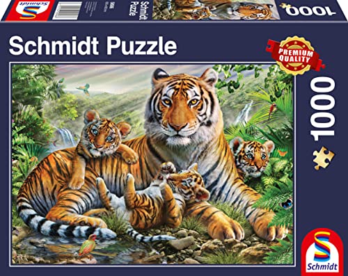 Schmidt Spiele 58986 Tiger und Welpen, 1000 Teile Puzzle Schmidt Spiele 58986 Tiger und Welpen, 1000 Teile Puzzle von Schmidt