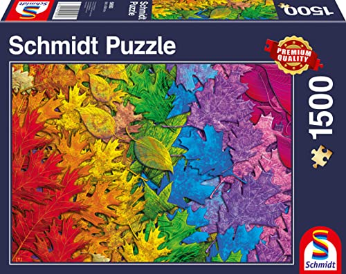 Schmidt Spiele 58993 Bunter Blätterwald, 1500 Teile Puzzle Schmidt Spiele 58993 Bunter Blätterwald, 1500 Teile Puzzle von Schmidt