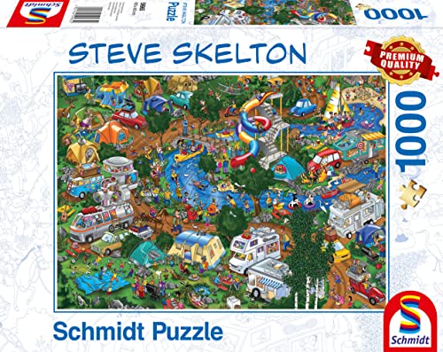 Schmidt Spiele 59965 Steve Skelton, Auszeit vom Alltag , 1000 Teile Puzzle von Schmidt