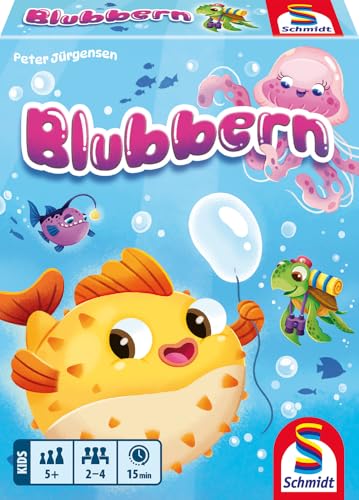 Schmidt Spiele 75062 Blubbern, Kinderkartenspiel von Schmidt