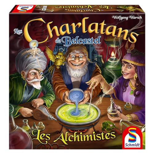 Schmidt Spiele 88309 2. Erweiterung Charlatans - Die Alchemisten, Strategiespiel von Schmidt