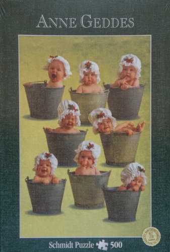 Schmidt Spiele - Anne Geddes, Alle(s) im Eimer, 500 Teile Puzzle von Schmidt