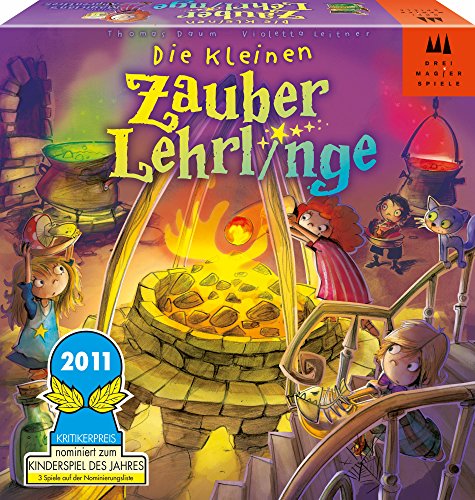 Schmidt Spiele DREI Magier Spiele 40858 Die kleinen Zauberlehrlinge von Schmidt