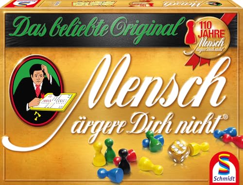 Schmidt Spiele - Mensch ärgere Dich nicht, Gold-Edition von Schmidt