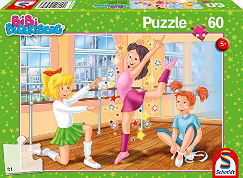 Schmidt Spiele Puzzle 56279 Bibi Blocksberg, in Der Ballettschule, 60 Teile von Schmidt