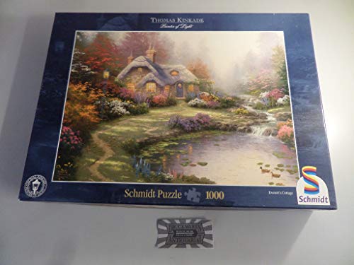 Schmidt Spiele - Thomas Kinkade, Cottage, 1000 Teile Puzzle von Schmidt