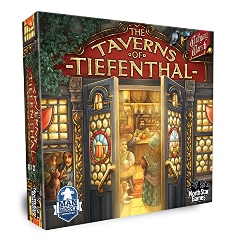 Schmidt , The Taverns of Tiefenthal , Board Game , Ages 12+ , 2 to 4 Players , 60 mins Minutes Playing Time von Schmidt