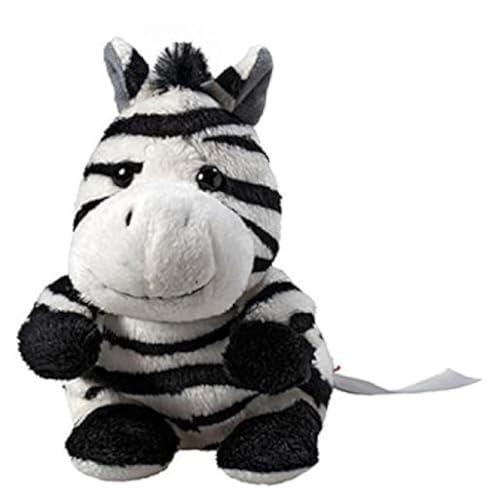 Schmoozies® XXL ZebraStofftier Schmusetier Kuscheltier Plüschtier Teddy Bildschirmreiniger von Schmoozies