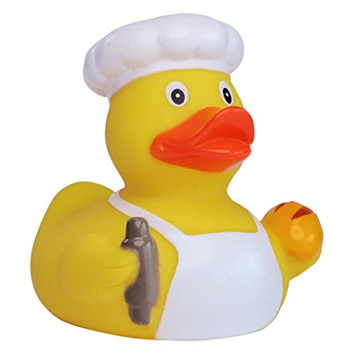 Schnabels Quietsche-Ente Bäcker - Geschenk für Geburt Geburtstag Namenstag Kinder Baby Freund-in Mädchen Junge - Spielzeug Bade-Ente Badewanne Deko Schnabels Quietsche-Ente Bäcker - Geschenk für Geburt Geburtstag Namenstag Kinder Baby Freund-in Mädchen Junge - Spielzeug Bade-Ente Badewanne Deko von Schnabels