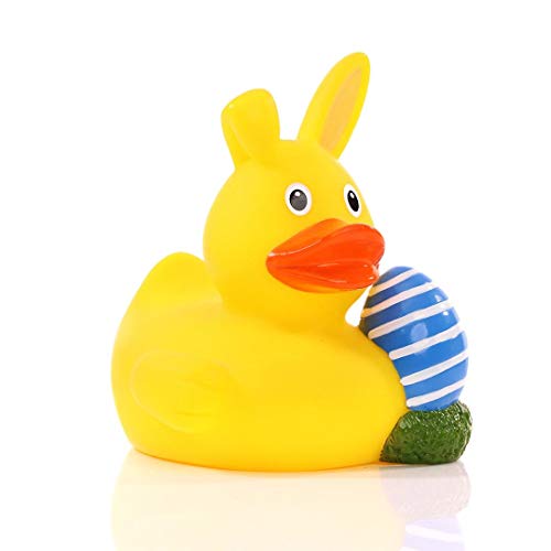 Schnabels Quietsche-Ente Osterhase - Geschenk für Ostern Kinder Baby Freund-in Mädchen Junge - Spielzeug Bade-Ente Badewanne Deko von Schnabels