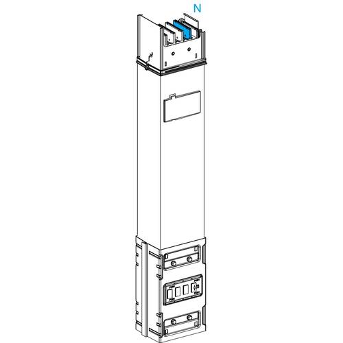 Schneider Electric KSA1000ED4081 Schienenverteiler Inhalt 1St. von Schneider Electric