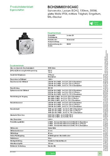 Schneider Electric Servomotor BCH2MM0310CA6C von Schneider Electric