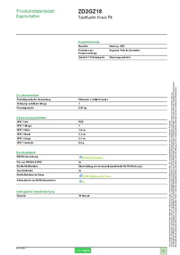 Schneider Electric Tastkappe 1St. von Schneider Electric