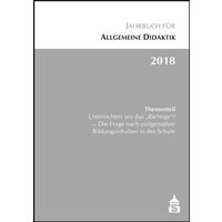 Jahrbuch für Allgemeine Didaktik 2018 von Schneider Hohengehren