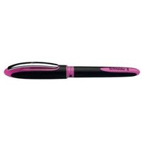 SCHNEIDER 118009 Textmarker One Highlighter pink, Keilspitze 1+4 mm von Schneider